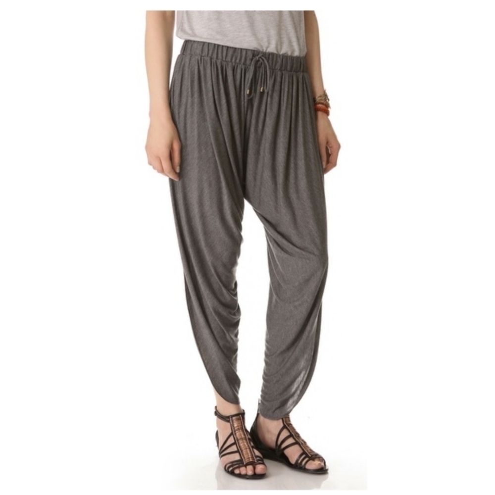 𝅺HAUTE Hippie Draped Harem Pants Animal Print Draped small